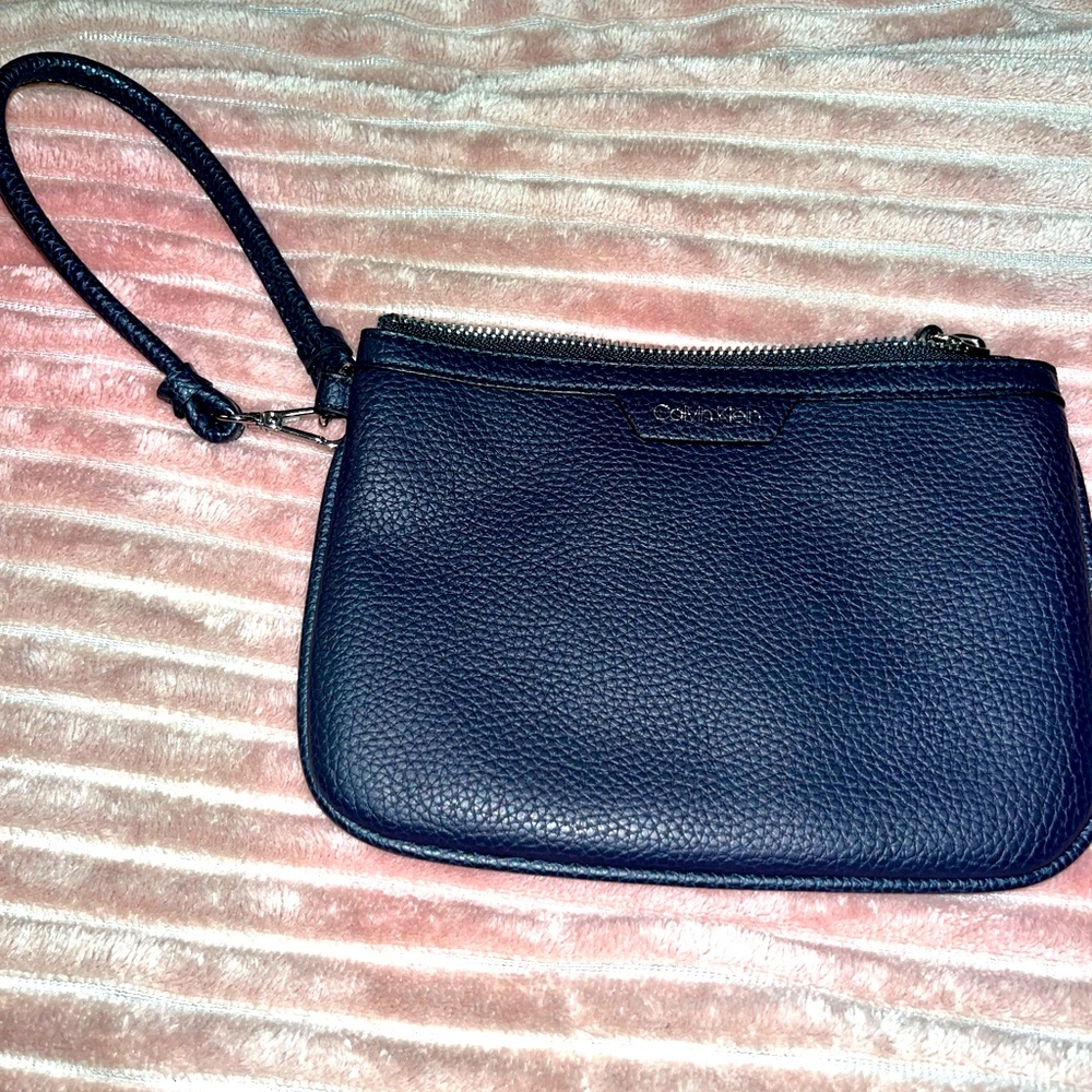 Calvin Klein Large Wrsitlet NAVY
